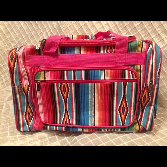 Handbags - NWT Serape Duffle Bag
